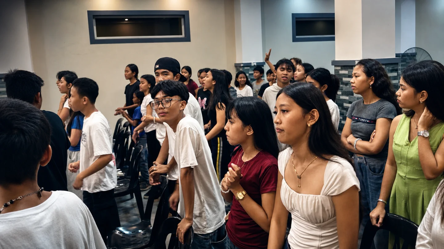 The CSB Vizcaya church family gathered in worship